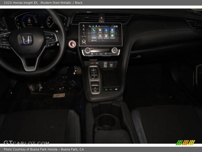 Modern Steel Metallic / Black 2020 Honda Insight EX