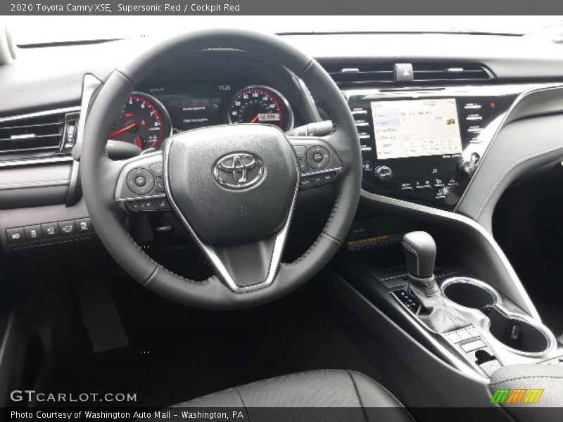 Supersonic Red / Cockpit Red 2020 Toyota Camry XSE