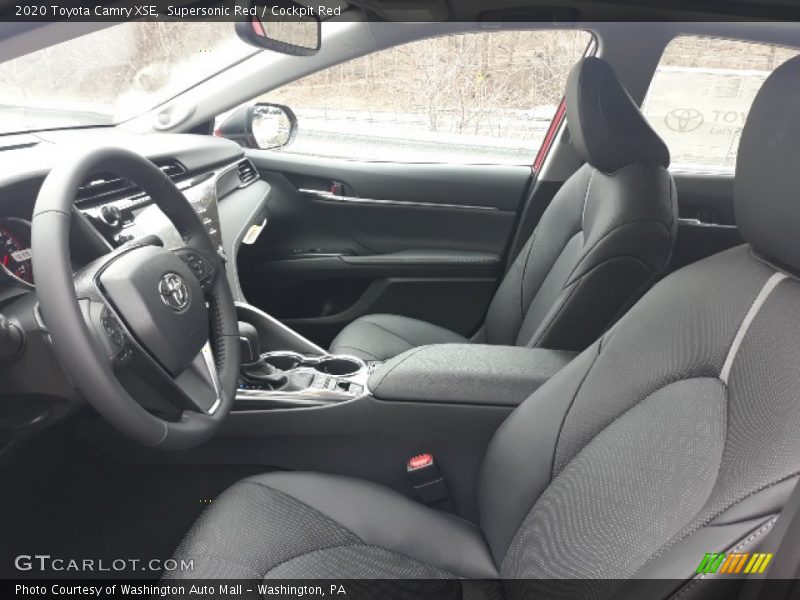 Supersonic Red / Cockpit Red 2020 Toyota Camry XSE