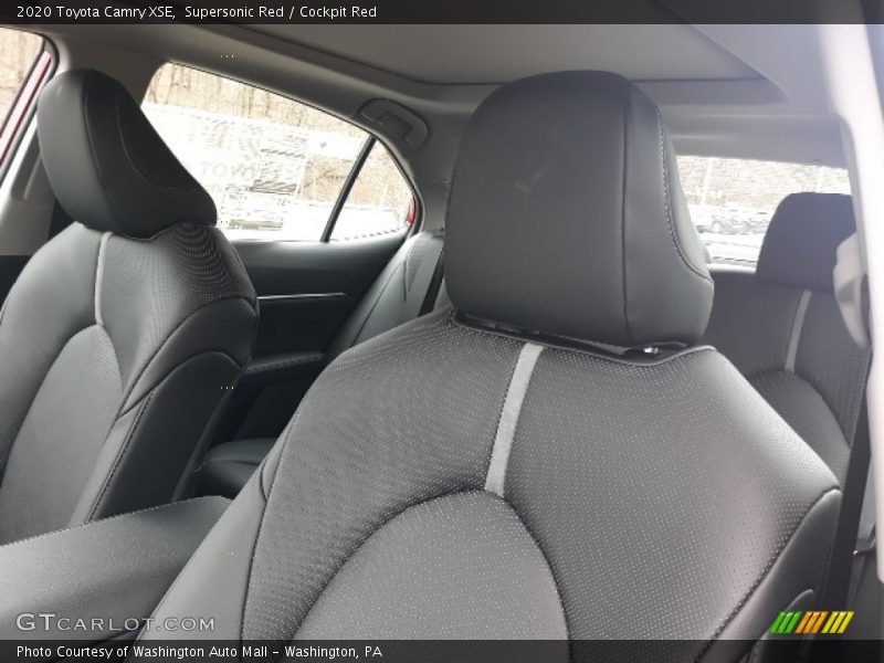 Supersonic Red / Cockpit Red 2020 Toyota Camry XSE