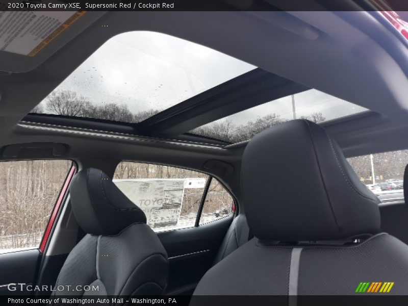 Supersonic Red / Cockpit Red 2020 Toyota Camry XSE