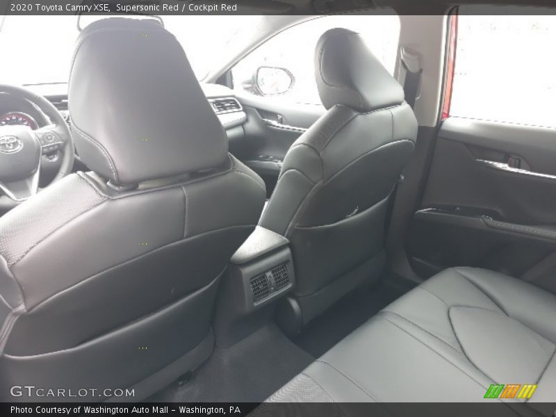 Supersonic Red / Cockpit Red 2020 Toyota Camry XSE