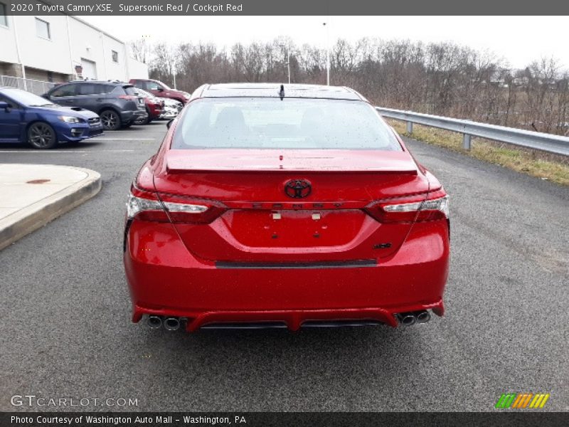 Supersonic Red / Cockpit Red 2020 Toyota Camry XSE