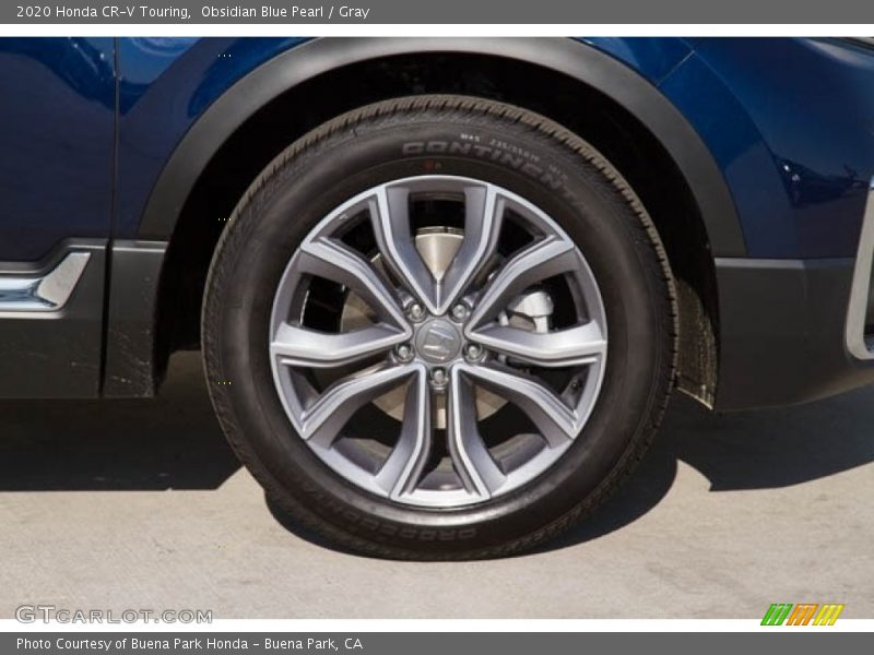 Obsidian Blue Pearl / Gray 2020 Honda CR-V Touring