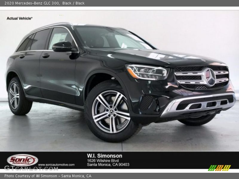 Black / Black 2020 Mercedes-Benz GLC 300