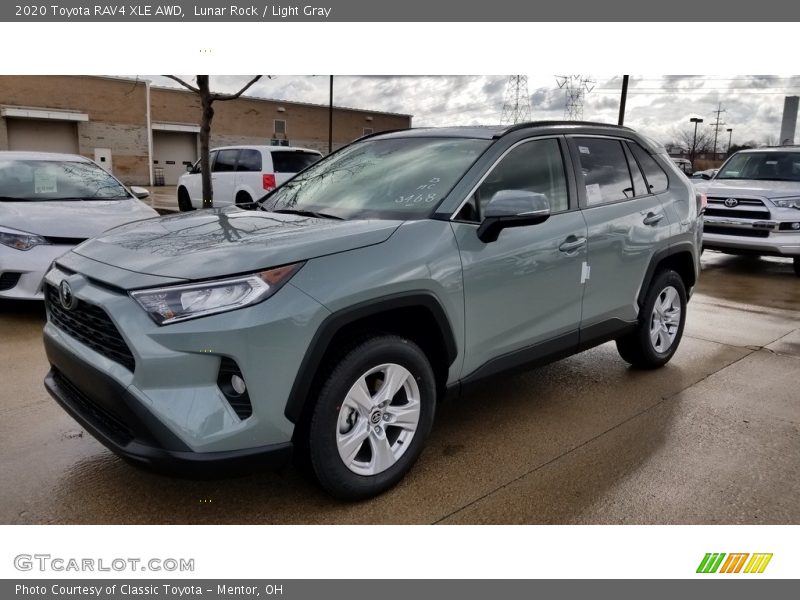 Lunar Rock / Light Gray 2020 Toyota RAV4 XLE AWD