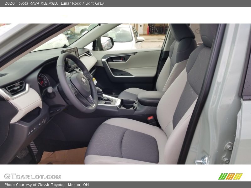 Lunar Rock / Light Gray 2020 Toyota RAV4 XLE AWD