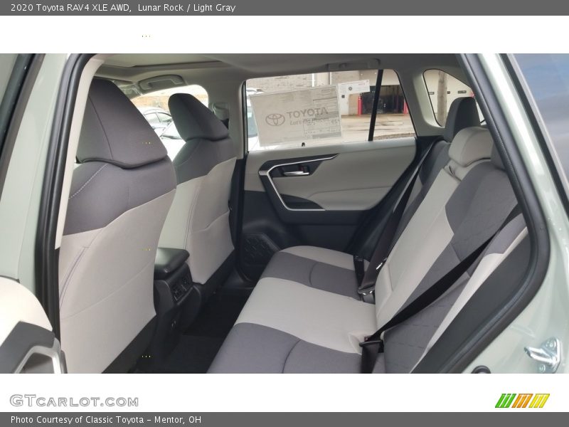 Lunar Rock / Light Gray 2020 Toyota RAV4 XLE AWD