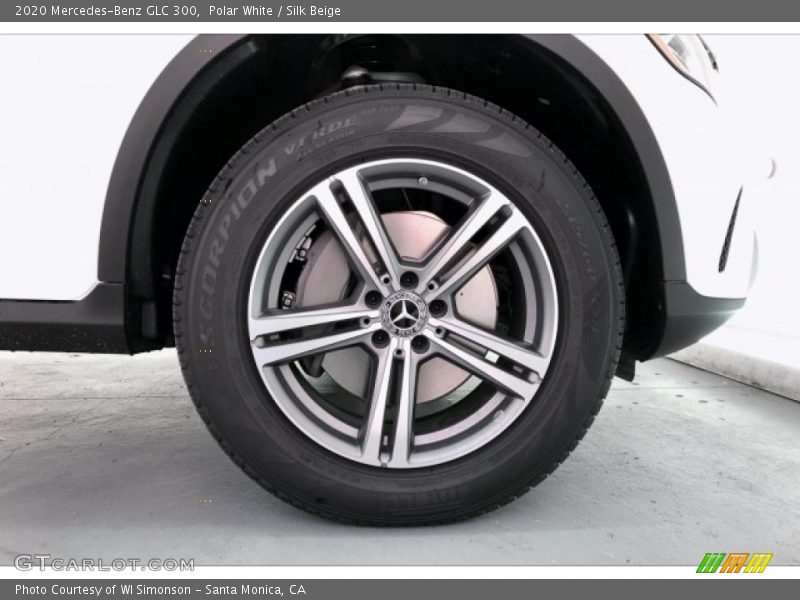 Polar White / Silk Beige 2020 Mercedes-Benz GLC 300