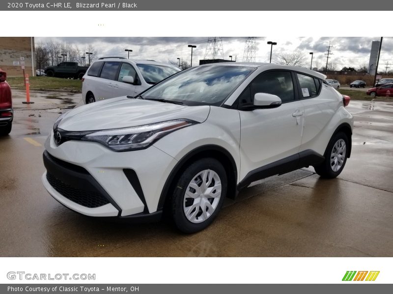 Blizzard Pearl / Black 2020 Toyota C-HR LE