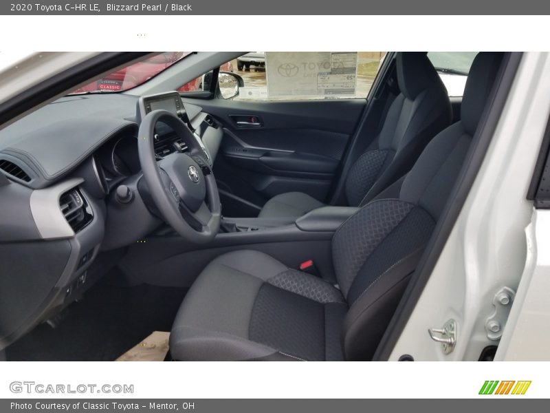 Blizzard Pearl / Black 2020 Toyota C-HR LE