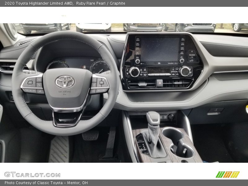 Ruby Flare Pearl / Graphite 2020 Toyota Highlander Limited AWD