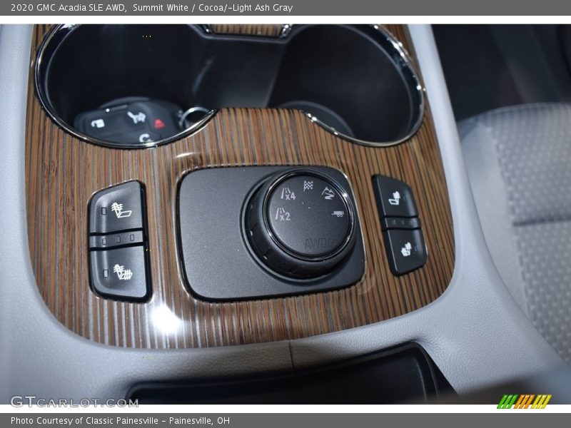Summit White / Cocoa/­Light Ash Gray 2020 GMC Acadia SLE AWD