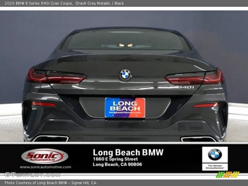 Dravit Grey Metallic / Black 2020 BMW 8 Series 840i Gran Coupe