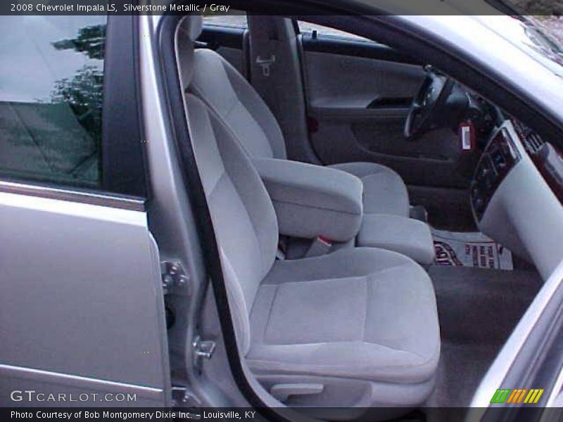 Silverstone Metallic / Gray 2008 Chevrolet Impala LS