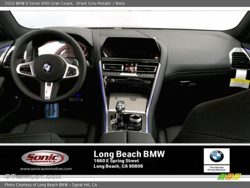 Dravit Grey Metallic / Black 2020 BMW 8 Series 840i Gran Coupe