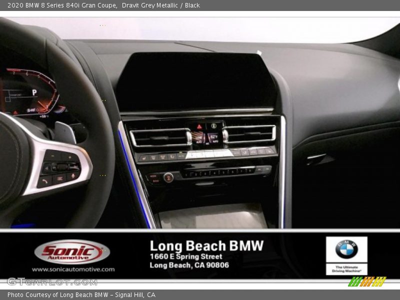 Dravit Grey Metallic / Black 2020 BMW 8 Series 840i Gran Coupe