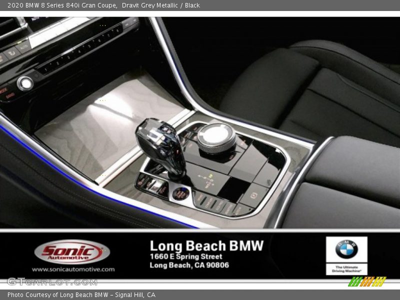Dravit Grey Metallic / Black 2020 BMW 8 Series 840i Gran Coupe
