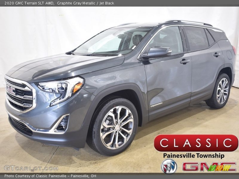 Graphite Gray Metallic / Jet Black 2020 GMC Terrain SLT AWD