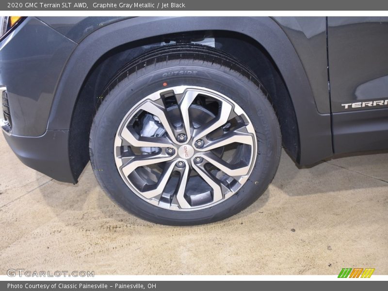 Graphite Gray Metallic / Jet Black 2020 GMC Terrain SLT AWD