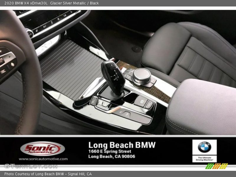 Glacier Silver Metallic / Black 2020 BMW X4 xDrive30i