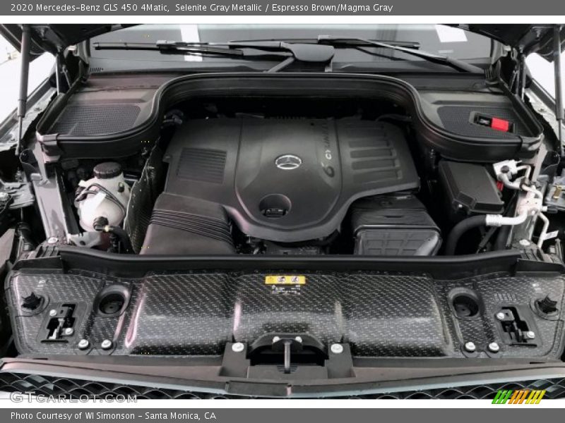 Selenite Gray Metallic / Espresso Brown/Magma Gray 2020 Mercedes-Benz GLS 450 4Matic