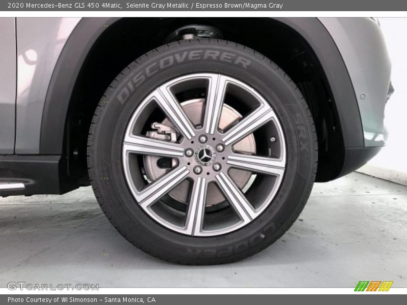 Selenite Gray Metallic / Espresso Brown/Magma Gray 2020 Mercedes-Benz GLS 450 4Matic