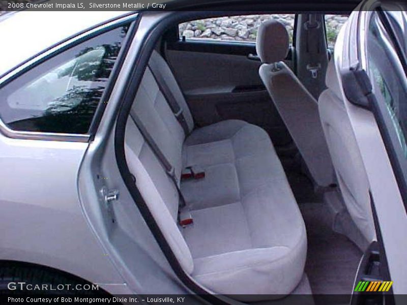 Silverstone Metallic / Gray 2008 Chevrolet Impala LS