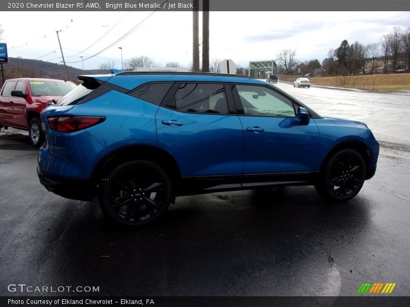 Bright Blue Metallic / Jet Black 2020 Chevrolet Blazer RS AWD