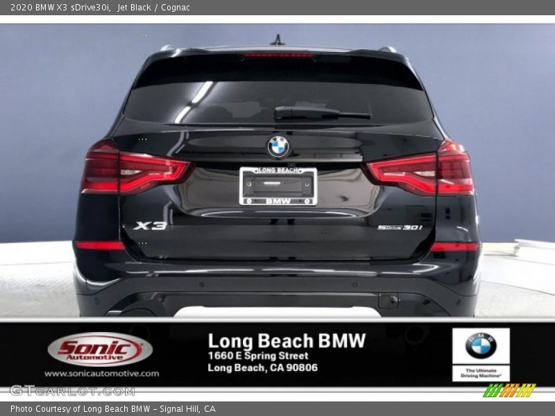 Jet Black / Cognac 2020 BMW X3 sDrive30i