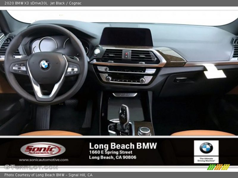 Jet Black / Cognac 2020 BMW X3 sDrive30i