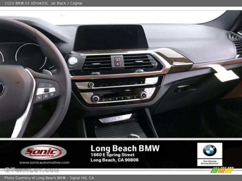 Jet Black / Cognac 2020 BMW X3 sDrive30i