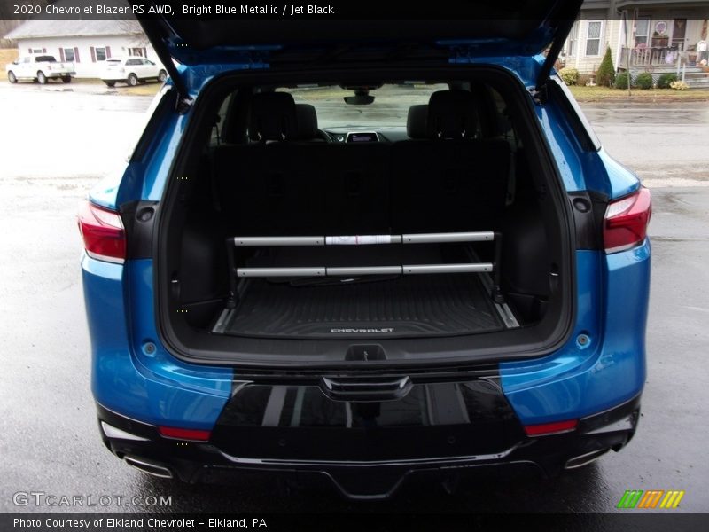 Bright Blue Metallic / Jet Black 2020 Chevrolet Blazer RS AWD