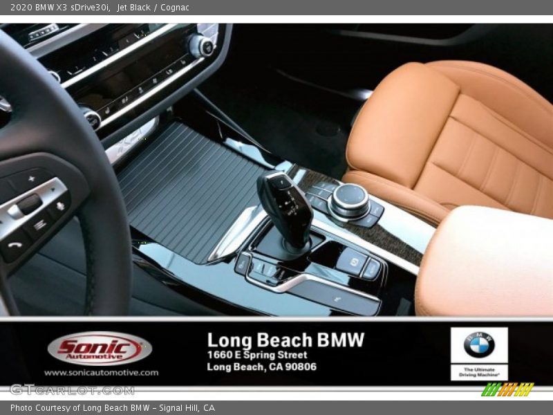 Jet Black / Cognac 2020 BMW X3 sDrive30i