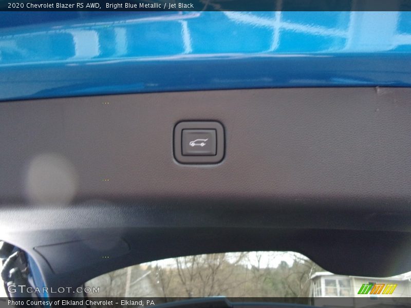 Bright Blue Metallic / Jet Black 2020 Chevrolet Blazer RS AWD