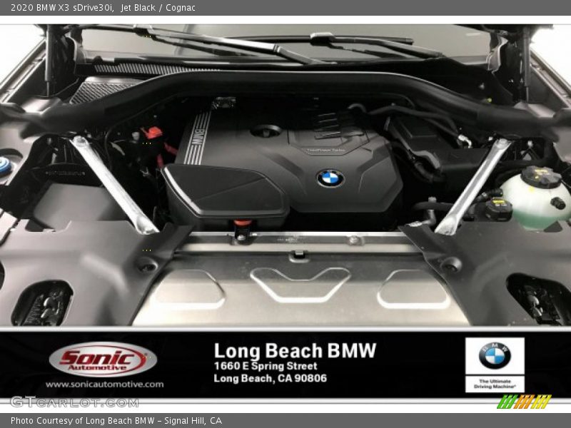 Jet Black / Cognac 2020 BMW X3 sDrive30i