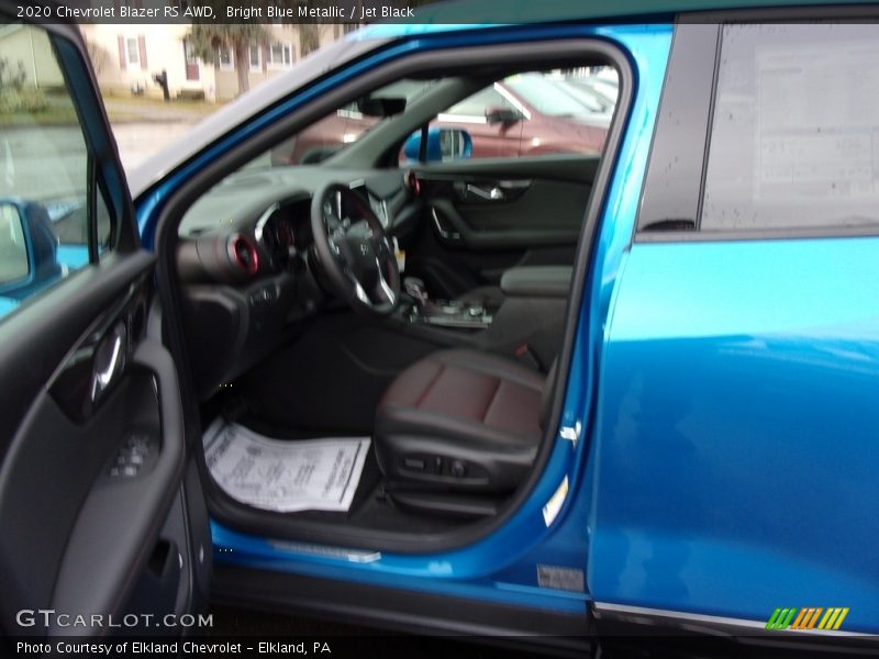 Bright Blue Metallic / Jet Black 2020 Chevrolet Blazer RS AWD