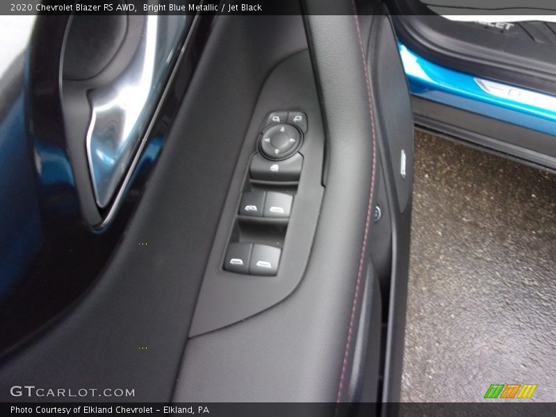 Bright Blue Metallic / Jet Black 2020 Chevrolet Blazer RS AWD