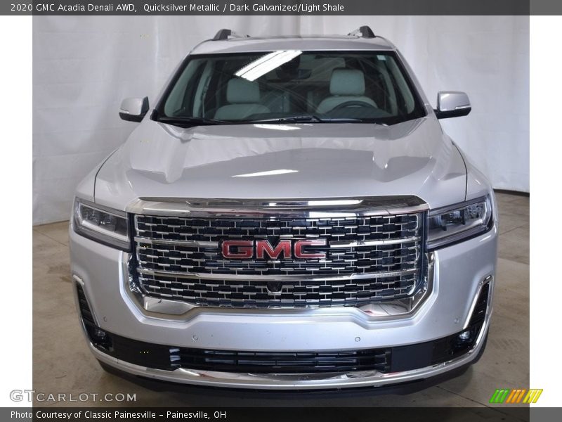 Quicksilver Metallic / Dark Galvanized/Light Shale 2020 GMC Acadia Denali AWD
