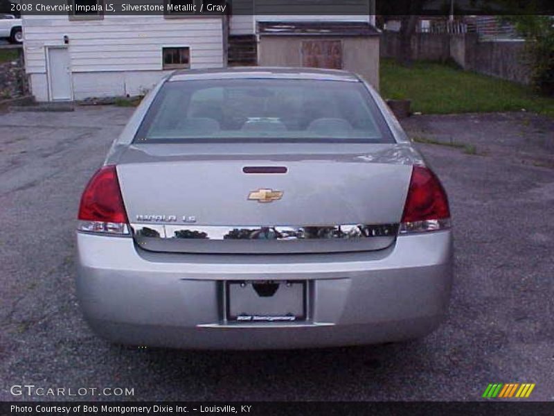 Silverstone Metallic / Gray 2008 Chevrolet Impala LS