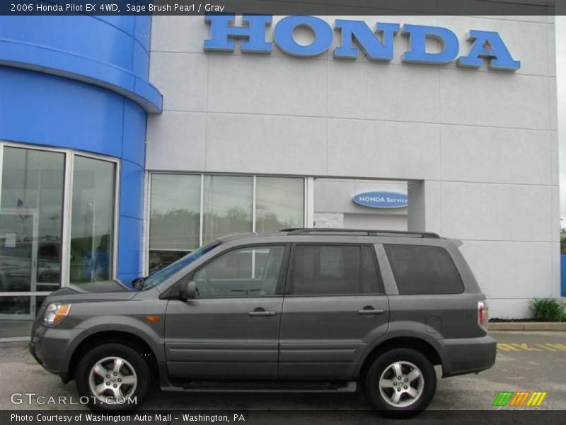 Sage Brush Pearl / Gray 2006 Honda Pilot EX 4WD