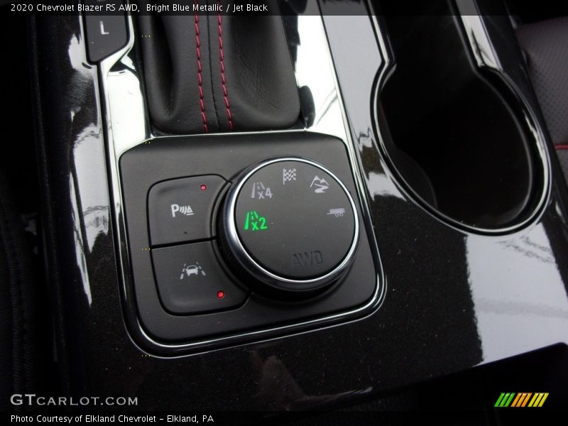 Bright Blue Metallic / Jet Black 2020 Chevrolet Blazer RS AWD
