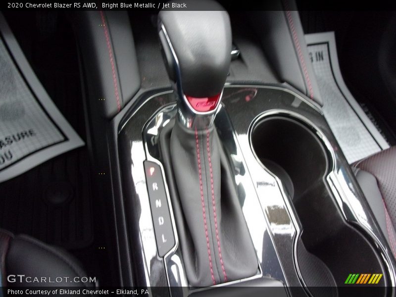 Bright Blue Metallic / Jet Black 2020 Chevrolet Blazer RS AWD