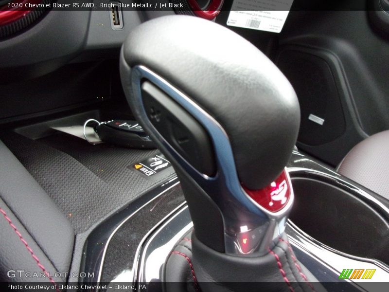 Bright Blue Metallic / Jet Black 2020 Chevrolet Blazer RS AWD