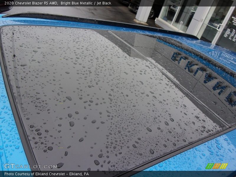 Bright Blue Metallic / Jet Black 2020 Chevrolet Blazer RS AWD