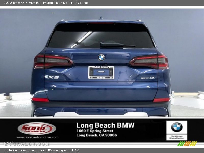 Phytonic Blue Metallic / Cognac 2020 BMW X5 sDrive40i