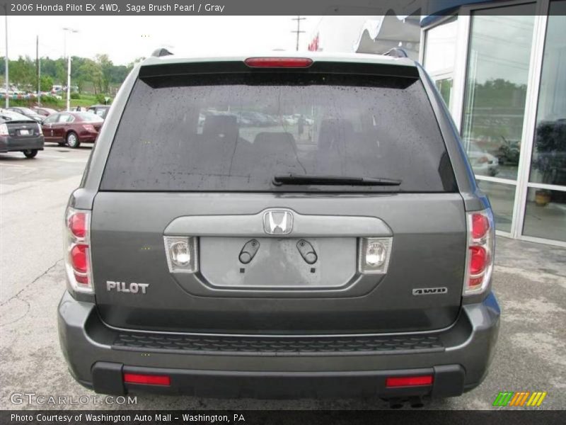 Sage Brush Pearl / Gray 2006 Honda Pilot EX 4WD