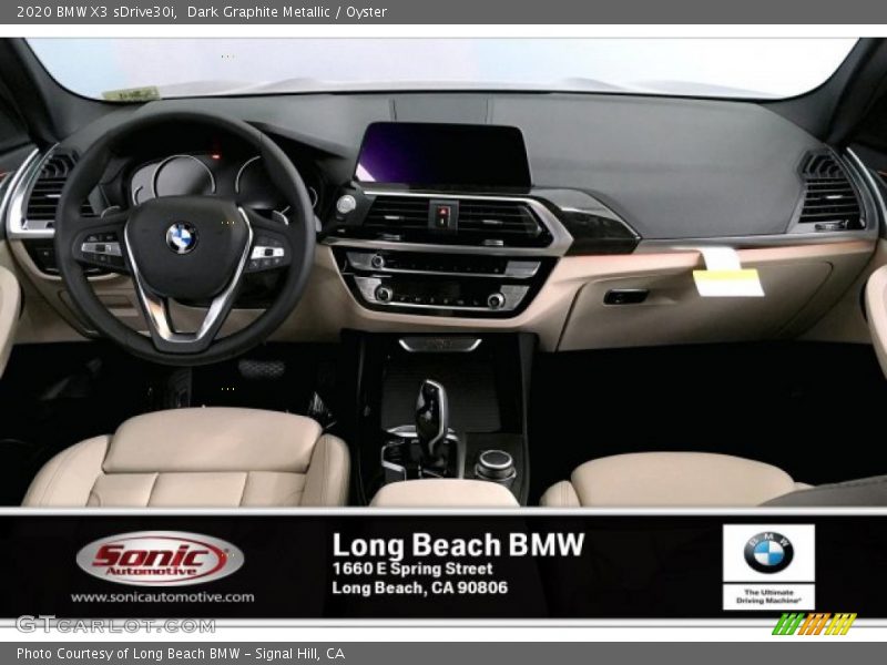 Dark Graphite Metallic / Oyster 2020 BMW X3 sDrive30i