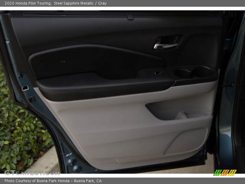 Steel Sapphire Metallic / Gray 2020 Honda Pilot Touring
