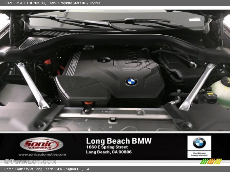 Dark Graphite Metallic / Oyster 2020 BMW X3 sDrive30i